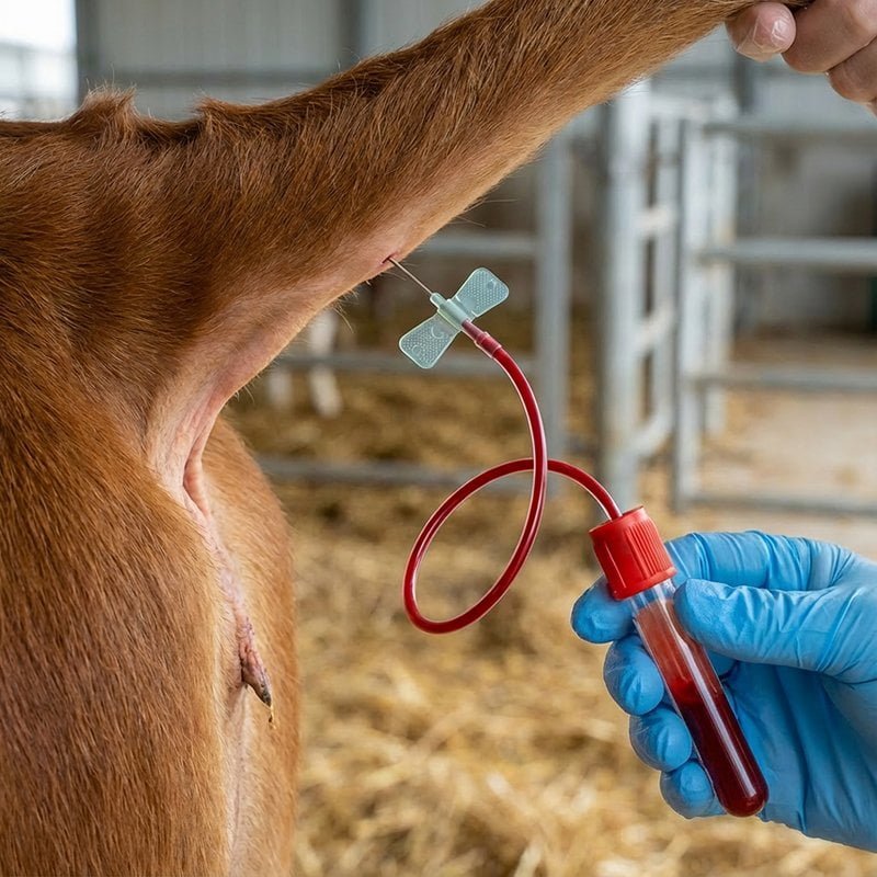 Sabervet Bovine Foot and Mouth Diseases Virus Serotype-A Antibody Rapid Test Kit